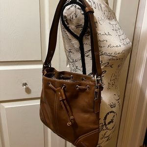 Coach Berkeley Drawstring Light brown bag